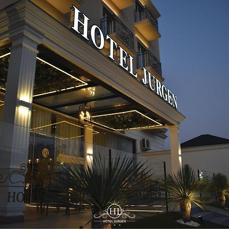 Hotel Jurgen Lezhe Bagian luar foto